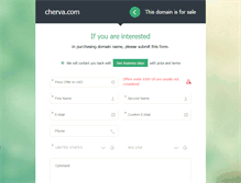 Tablet Screenshot of cherva.com